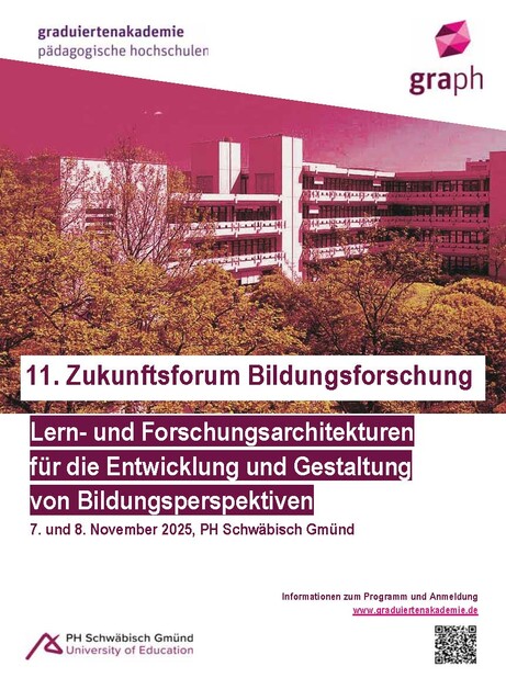 Flyer Zukunftsform Bildungsforschung 2025